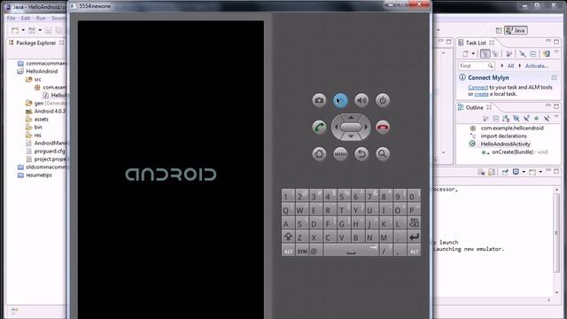 "Hello World" Android Tutorial смотреть онлайн
