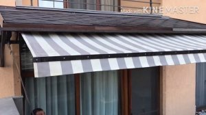 Самодельная МАРКИЗА РАСКЛАДНОЙ НАВЕС