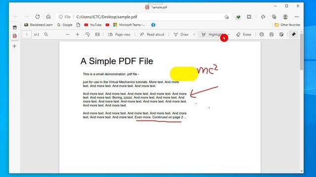 How to Annotate PDFs in Microsoft Edge | Drawing on PDFs in Microsoft Edge | #MicrosoftEdge смотреть онлайн