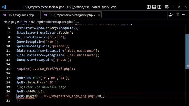 Application web avec HTML, Php, css Bootstrap, javascript, Jquery et MySQL 40 Créer des états PDF смотреть онлайн