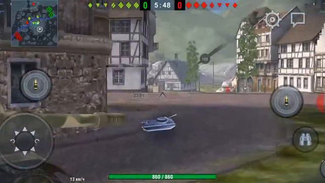 Абзор кв2 в World of Tanks Blitz) смотреть онлайн