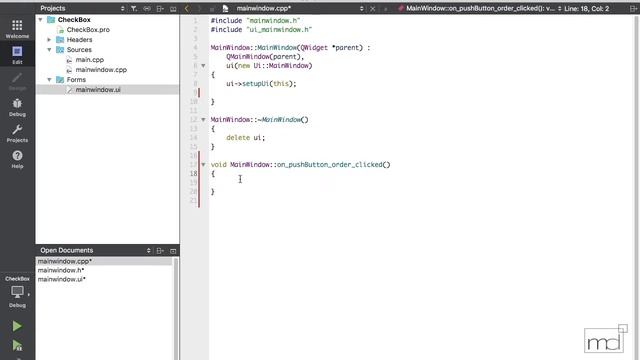 QCheckBox | How to use QCheckBox in Qt5 | (Qt C++ Tutorial #16) смотреть онлайн