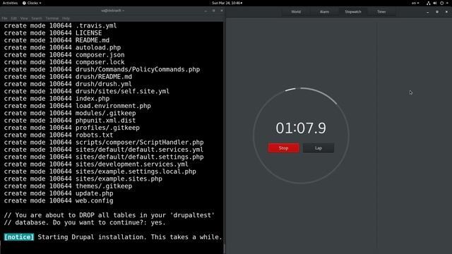 Fully automated Drupal installation смотреть онлайн