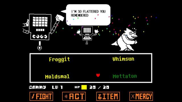 Undertale: Mettaton's Quiz (Voice Acting) смотреть онлайн