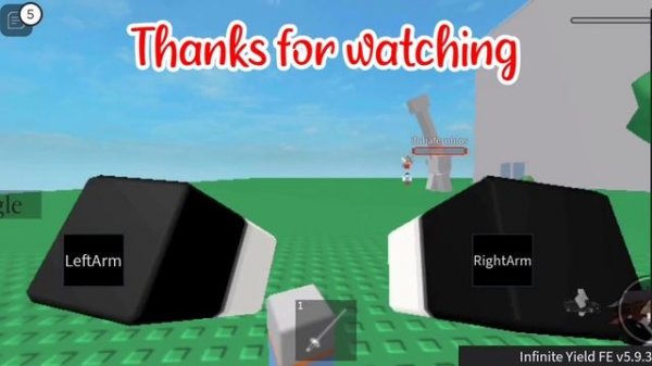 ROBLOX FE VR SCRIPT NO ACCESSORIES and NO HEADSET using FLUXUS EXECUTOR played at Fencing game