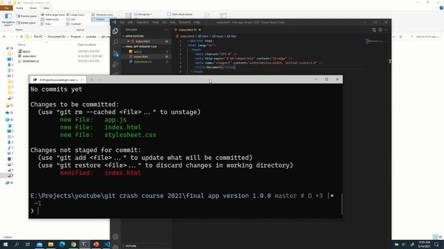 Git Crash Course 2021 | with GitHub смотреть онлайн