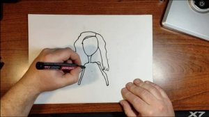 Как нарисовать девушку, how to draw a girl