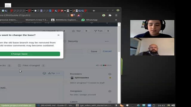 How to create a PR on final project смотреть онлайн