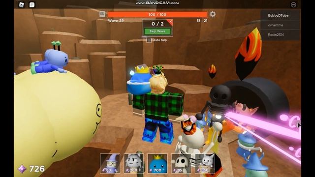 Roblox: Tower Heroes Ep.02 - Defeating Molten Skeleton King смотреть онлайн