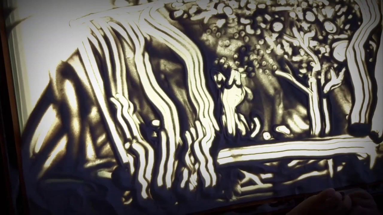 Рисуем песком 2