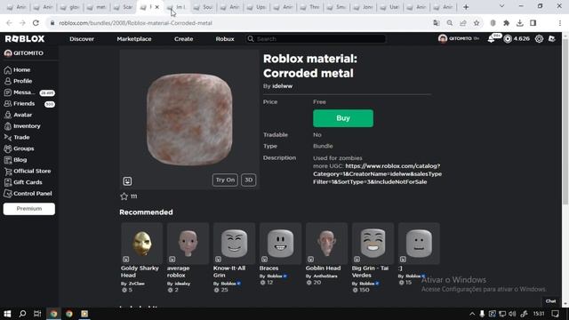 Roblox 17 Bundle UGC FREE смотреть онлайн