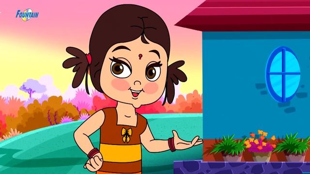 Pahat Jhali - Marathi Balgeet & Badbad Geete | Animated Marathi Songs For Children