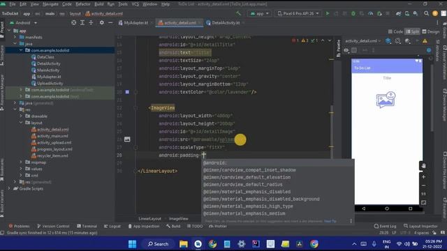 Detailed Activity in RecyclerView using Firebase Realtime Database in Android Studio | Kotlin смотреть онлайн