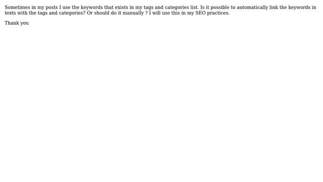 Wordpress: Autolinking keywords in text with tags смотреть онлайн