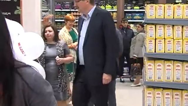 Открытие магазина SPAR в ТГК Магеллан Тюмень смотреть онлайн