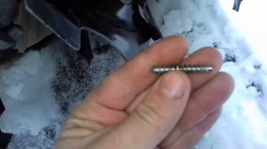 Срезные штифты снегоуборщика - дешевый аналог.