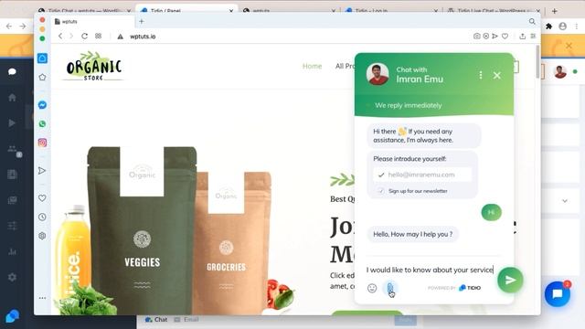 How To Add Live Chat To WordPress Website With TIDIO WordPress Live Chat plugin . смотреть онлайн