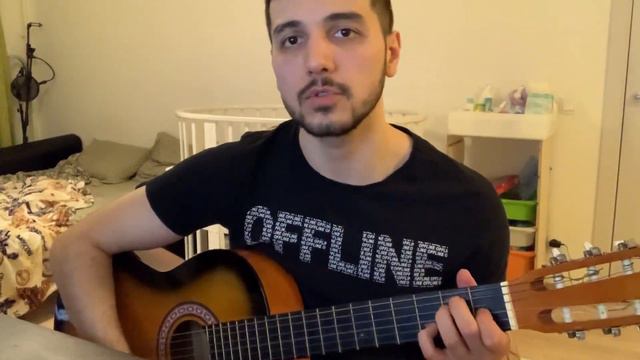 Это здорово Jah Khalib - Носков. Разбор на гитаре и кавер смотреть онлайн