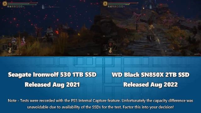 PS5 SSD Seagate Firecuda 530 Vs WD Black SN850X SSD Comparison