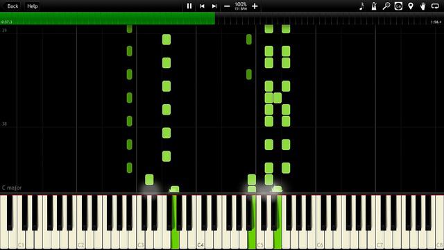 Initial D - Speedy Speed Boy Synthesia Piano MIDI смотреть онлайн