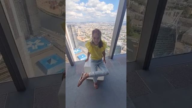 Экскурсия на смотровую площадку в башню Федерация. Москва-сити, июль 2022 смотреть онлайн