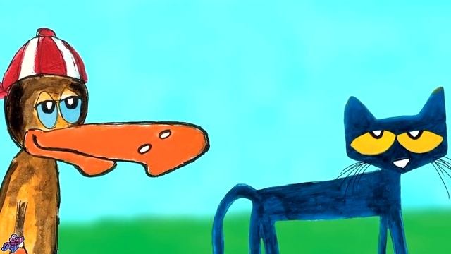 Pete The Cat and The New Guy | Children's Read Aloud Story Book | Animated Story Book смотреть онлайн