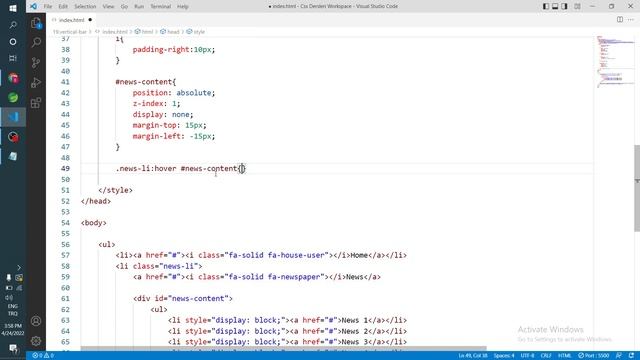 44-Açılır(Dropdown) Menü Yapımı | CSS Dersleri смотреть онлайн