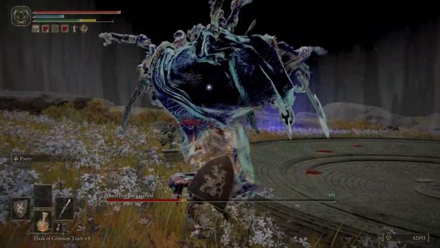 Elden Ring. Godefroy the Grafted. Golden Lineage Ever gaol, Altus Plateau Boss. смотреть онлайн