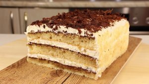 ЭТОТ ВКУС НЕ ЗАБУДЕТ НИКТО! Торт "ШВЕЙЦАРСКИЙ" - Легкий и Нежный! БЕЗ РАСКАТКИ КОРЖЕЙ!