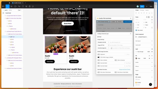 Figma Tutorial: Add dynamic content to HTML emails in Figma смотреть онлайн