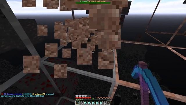 Xraying With A Fortune 1000 Pickaxe On Minecraft...