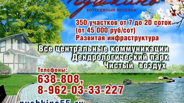 Коттеджный поселок "Пушкино" смотреть онлайн