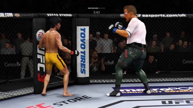 Bruce Lee vs. Peter Griffin (EA sports UFC 3) смотреть онлайн