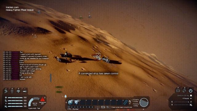 Space Engineers - co-op pilot/gunner single ship multiplayer test смотреть онлайн