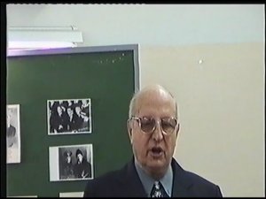 Выступление Рутминского В.С. с лекцией о поэте Гумилеве Н.С.