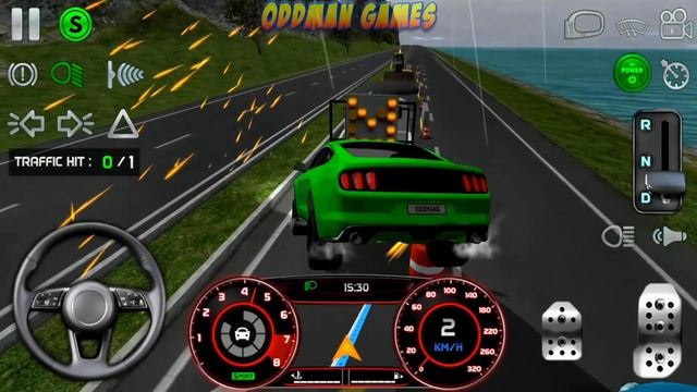 Real Driving Sim #22 Traffic Fail! Car Games Android gameplay смотреть онлайн