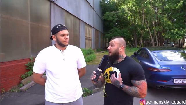 Эдуард Германский берет интервью у Ислама Каримова