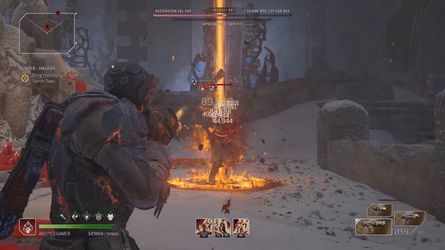 Pyromancer Ash Breaker Build OUTRIDERS WORLDSLAYER PS5 Gameplay 4K 60FPS HDR | Outriders Pyromancer смотреть онлайн