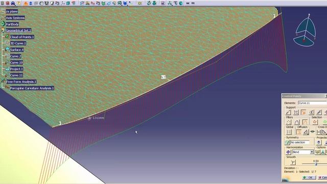 Catia V5 | Catia V6: Class A - Creating A Deck Lid Step 2