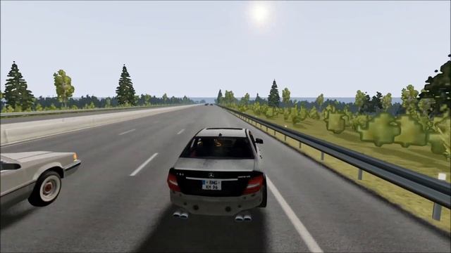 С63 AMG HIGHWAY RACING┃ШАШКИ НА С63 AMG смотреть онлайн