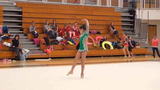 Алина Елютина 2005 гр Художественная гимнастика, Alina Eliutina Rhythmic Gymnastics смотреть онлайн