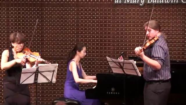 Navarra, Op 33 Sarasate Mihaela Martin, Sage McBride and Kyoung Im Kim смотреть онлайн