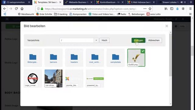 Joomla Business , KMU Template bearbeiten смотреть онлайн