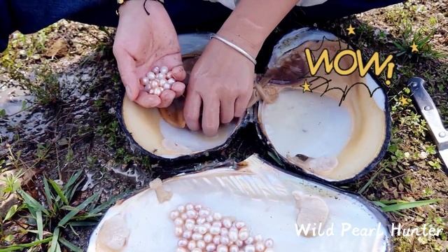 The magical lake, the pearl oyster is bigger than the head, open the clam to get a lot of pearls смотреть онлайн