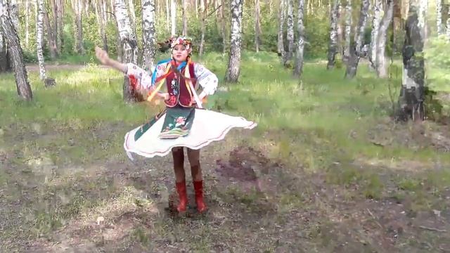 Украинский танец "Веснянка" смотреть онлайн