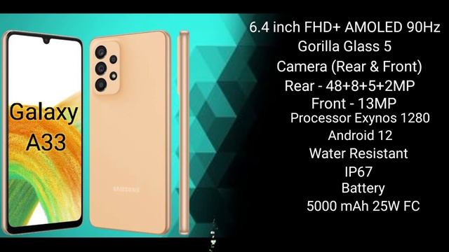 Samsung Galaxy A33 5G ? смотреть онлайн