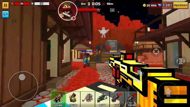 "Pixel Gun 3D" Обзор (ПИСТОЛЕТ - ДРОБОВИК) смотреть онлайн