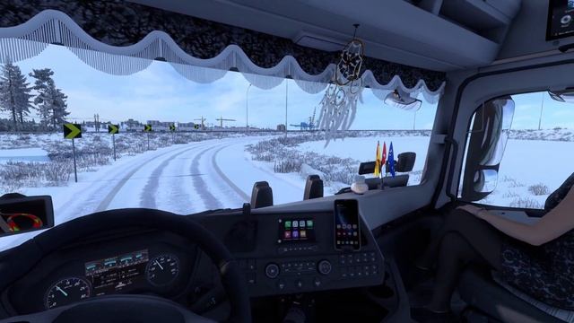 [TS-PC] ETS2 4K | PROMODS | FORD F-MAX 500 | ÓLAFSVÍK ?? - VESTMANNAEYJAR ?? | SNOW смотреть онлайн