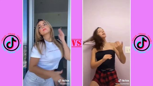 Addison Rae Vs Sissy Sheridan 💖💖 TikTok Dances Compilation 💖💖 TIKTOK 4480