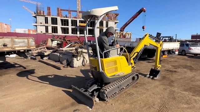 YANMAR VIO17 экскаватор из Японии смотреть онлайн